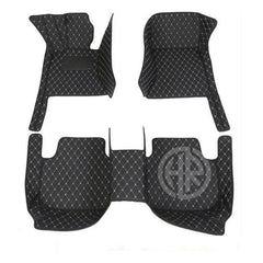 7D Floor Mat Black 3 Pcs for Honda City 2022