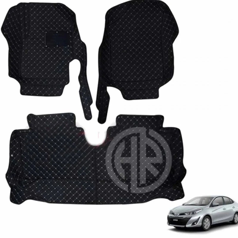 Toyota Yaris 2020-21 7D Mats Waterproof Durable & Stylish Interior