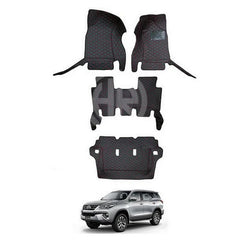 7D Floor Mats for Toyota Fortuner