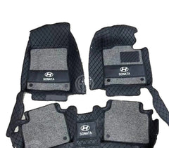 10D Floor Mats 3Pcs for Hyundai Sonata 2021-2022