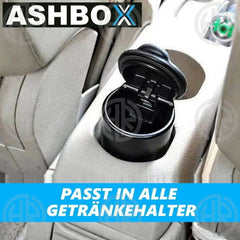 LED Car Ashtray Universal Auto Cigarette Holder Cup | Car Interior Ash Tray with Lid & Light
