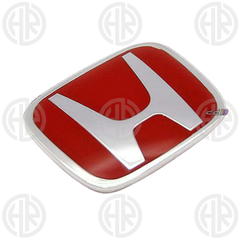 Honda Universal Steering Wheel Monogram Premium Red Texture Interior Accessory