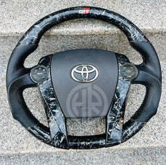 Carbon Fiber Hydro Dip Steering Wheel for Toyota AQUA