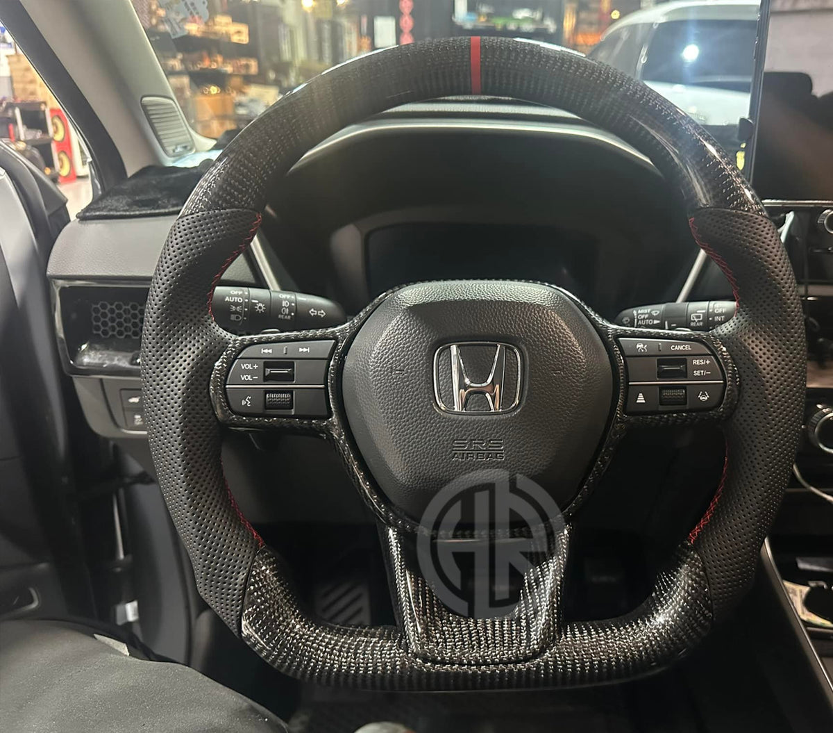 Carbon Fiber Steering Wheel for Honda Civic 2022