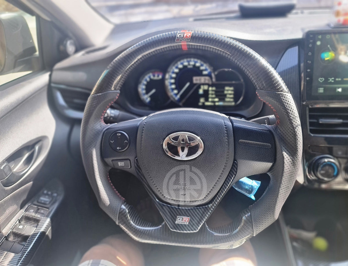 Carbon Fiber Steering Wheel for Toyota Corolla/Yaris
