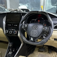 Carbon Fiber Steering Wheel for Toyota Corolla/Yaris