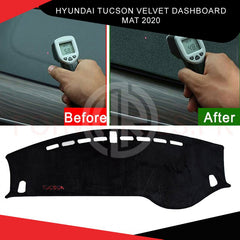 Velvet Dashboard Mat for Hyundai Tucson