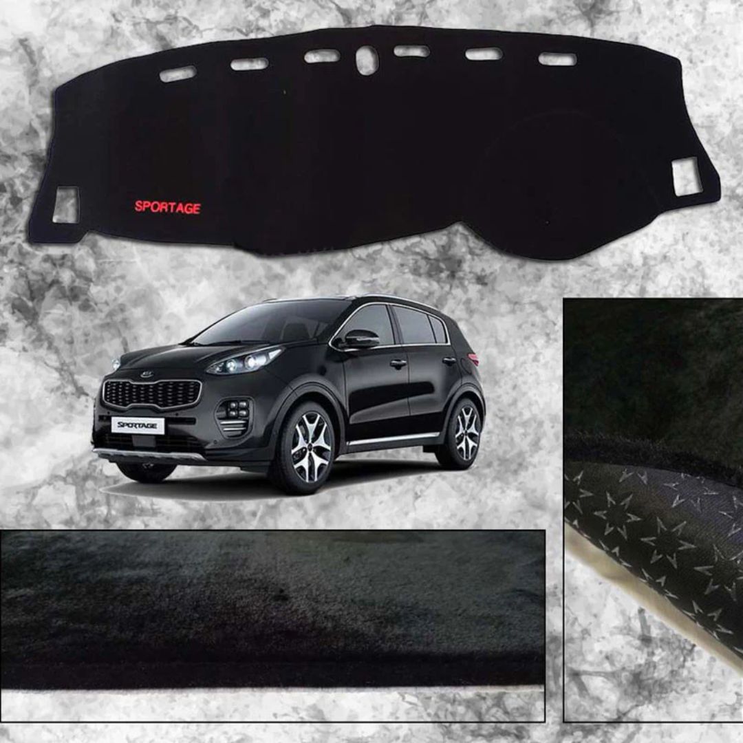 KIA Sportage Dashboard Velvet Mat Luxury Touch with Heat & UV Shield