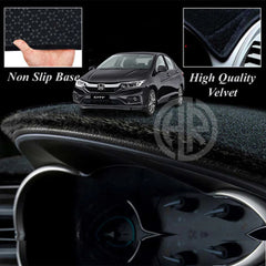 Velvet Dashboard Mat for Honda City 2022-2024