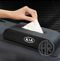 Luxury Logo Tissue Box Car – Stylish & Elegant Interior Accessory