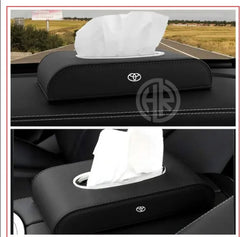 Luxury Logo Tissue Box Car – Stylish & Elegant Interior Accessory
