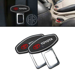 Seat Belt Clip for Toyota (Black Logo)