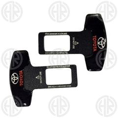 Toyota Corolla Black Metal Seat Belt Clip Safety & Comfort Upgrade