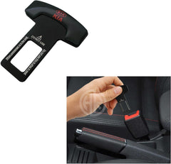 Mini Plastic Seat Belt Clip Black Pair for Kia Sportage
