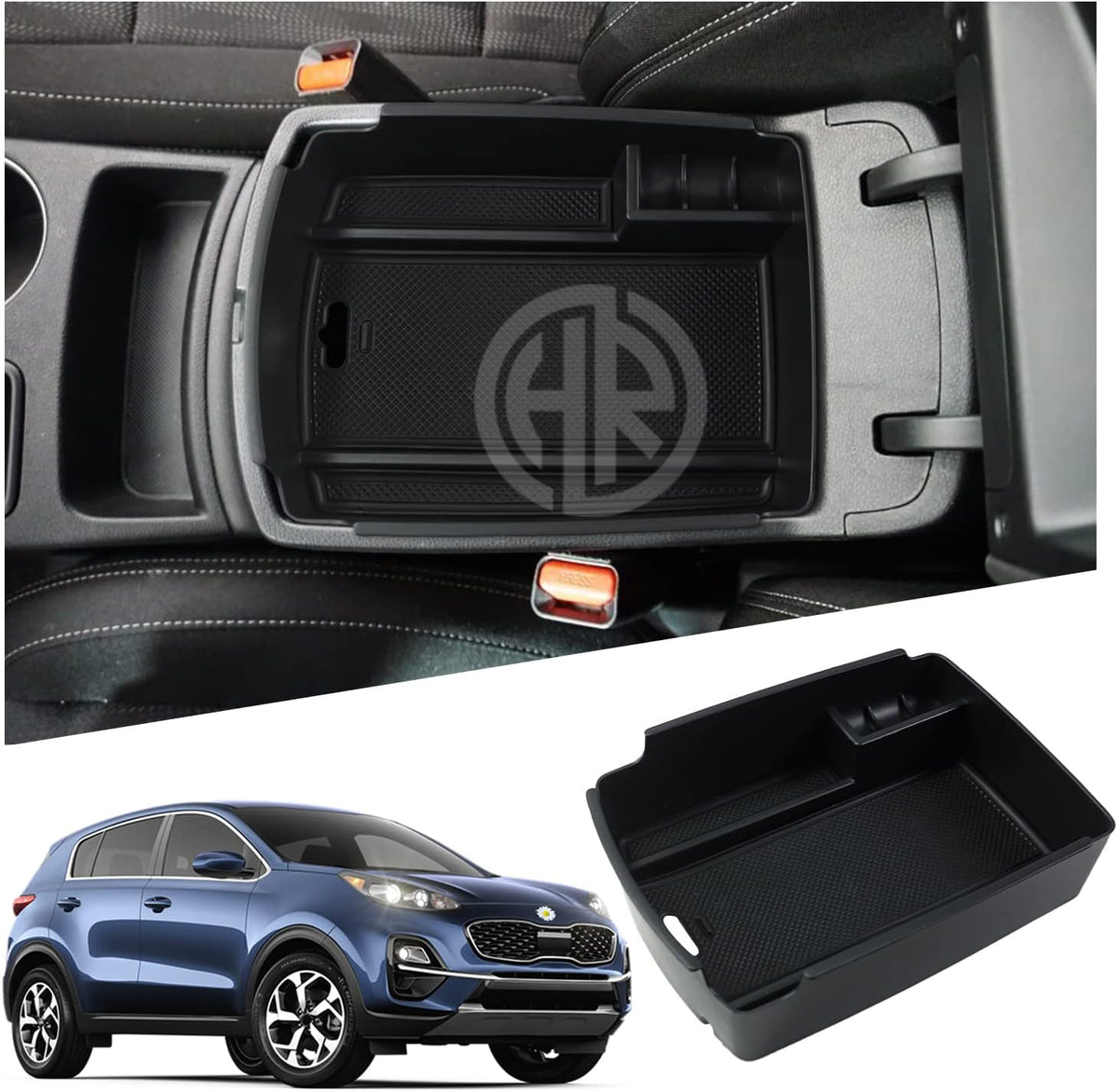 Arm Rest Storage Box for KIA Sportage 2019-2021
