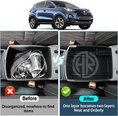 Arm Rest Storage Box for KIA Sportage 2019-2021