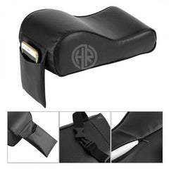 Universal Car Memory Foam Extender Arm Rest Cushion Grey