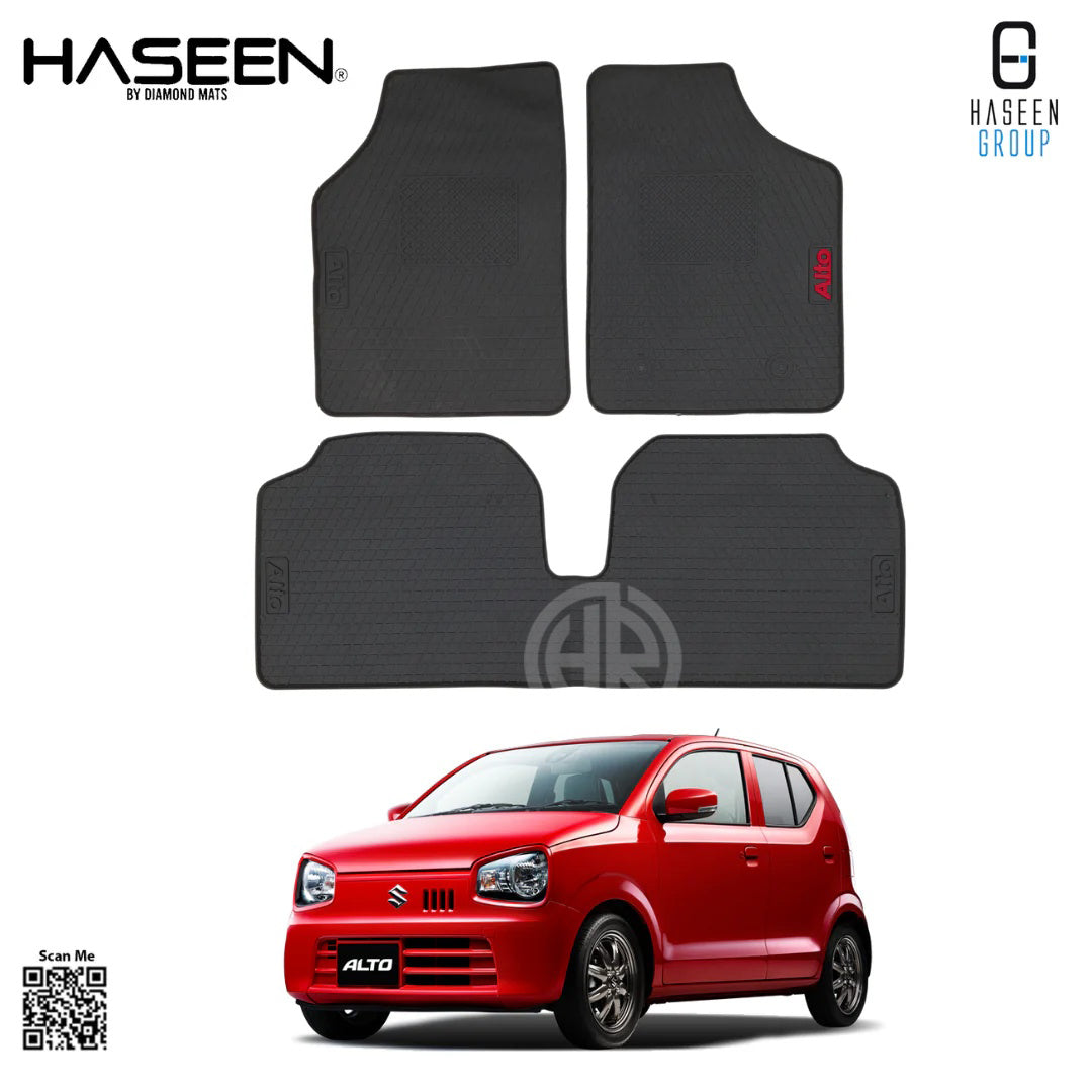 660 PVC Rubber Latex Mats 3 Pcs for Suzuki Alto