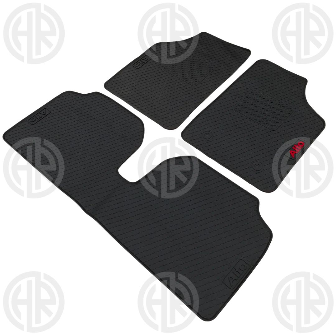 Suzuki Alto 660 Car Mats Waterproof PVC Rubber Latex 3pcs