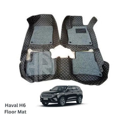 9D Floor Mats 3 Pcs for Haval H6 2021-2024