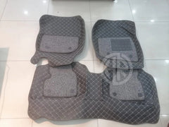 9D Floor Mats 3Pcs for Honda City 2009-2021