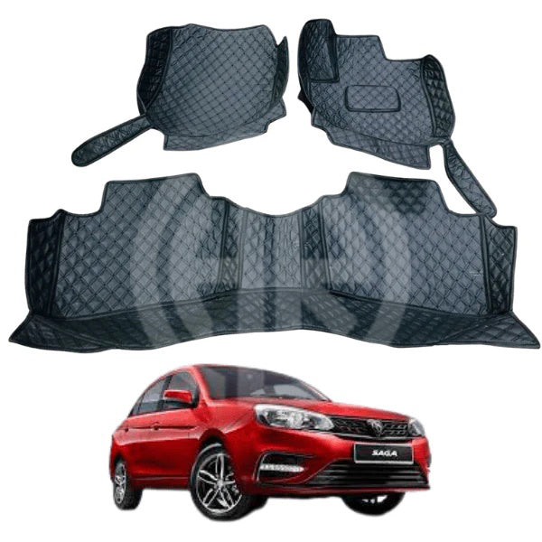 Floor Mats 3 Pcs Set for Proton SAGA