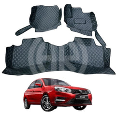Floor Mats 3 Pcs Set for Proton SAGA