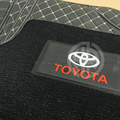 10D Floor Mats 3Pcs for Toyota Yaris 2016-2022