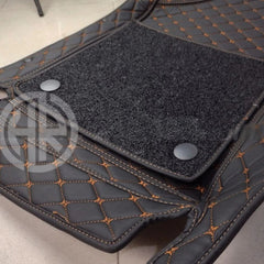 10D Floor Mats 3Pcs for Toyota Yaris 2016-2022