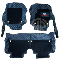 10D Floor Mats 3Pcs for Toyota Yaris 2016-2022
