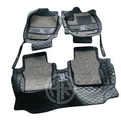 10D Floor Mats 3Pcs for Honda Civic 2016-2022