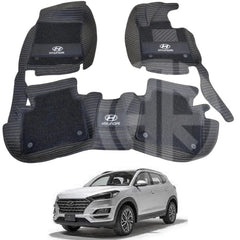 10D Floor Mats 3Pcs for Hyundai Tucson