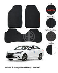 Latex Floor Mats 3 Pcs Set for CHANGAN ALSVIN