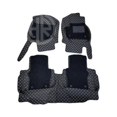 9D Floor Mats 3 Pcs for Honda City 2022-2024
