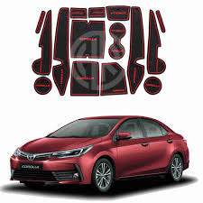 Interior Non Slip PVC Mats for Toyota Corolla 2014-2021