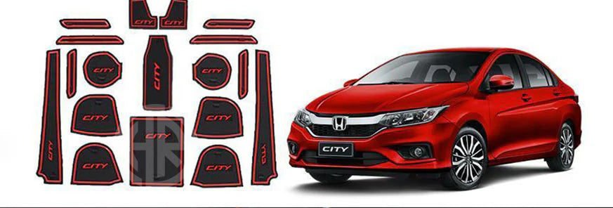 New Interior Non Slip PVC Protection Mats for Honda City 2022