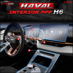 TPU Interior Protection PPF 10-Piece Set For Haval H6