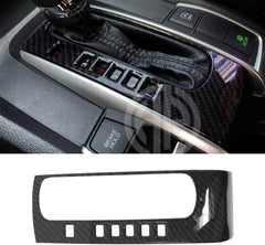 Carbon Fiber Gear Shifter Trim for Honda Civic X