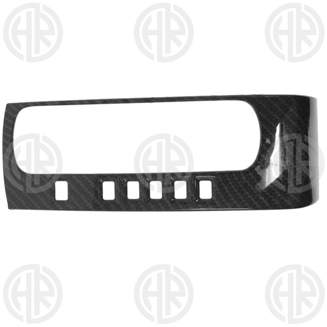 Honda Civic X Carbon Fiber Gear Shift Cover Stylish & Durable Interior Accessory