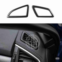 Carbon Fiber AC Vent Frame Trims for Honda Civic 2016-2021