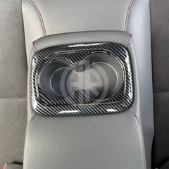 Carbon Fiber Cup Holder Trim for Honda Civic 2022