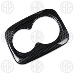 Honda Civic 2022 Carbon Fiber Cup Holder Cover Stylish & Durable Protection