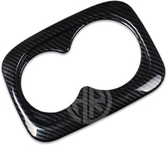 Carbon Fiber Cup Holder Trim for Honda Civic 2022