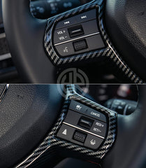 Carbon Fiber Steering Trim 1 Piece for Honda Civic 2022