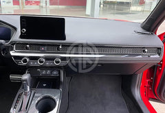 Carbon Fiber Dashboard Trim for Honda Civic 2022