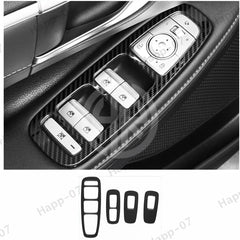 Carbon Fiber Power Window Trims for Hyundai Sonata