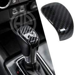 Carbon Fiber Gear Knob with Trim for Honda Civic 2022