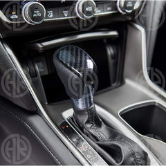Honda Civic 2022 Carbon Fiber Gear Knob with Trim Sporty Interior Styling
