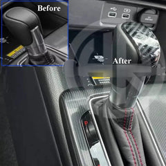 Carbon Fiber Gear Knob with Trim for Honda Civic 2022