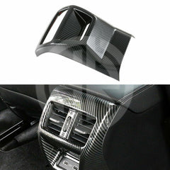 Back Console Cover in Carbon Fiber for Honda Civic
